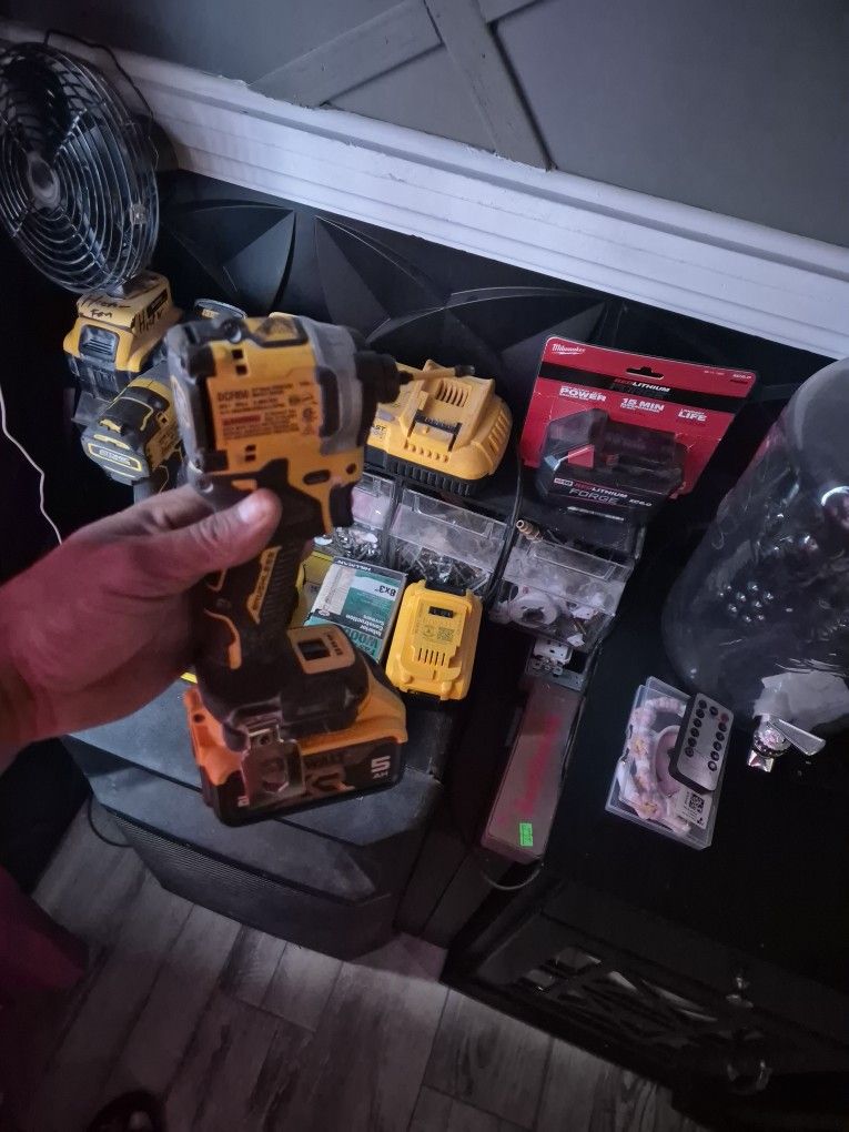 Battery For $50 Inpact Driver For 75 Milwaukee Battery For 125