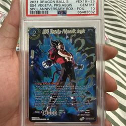Dragon Ball TCG PSA 10 Slabs