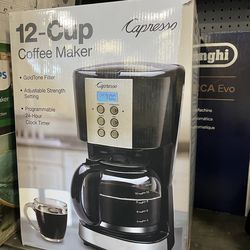 Capresso 12 cup Coffee maker and