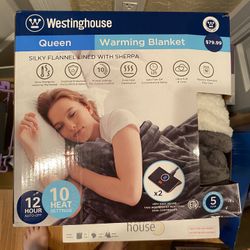 New Queen Size Warming Blanket $20