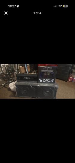 2 10” skar audio sub woofers