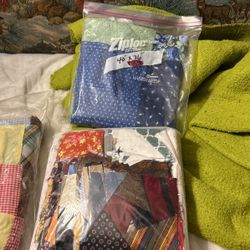 First Quilt Top 25 Dollars 2 Hand Sewn Quilt Top 85 