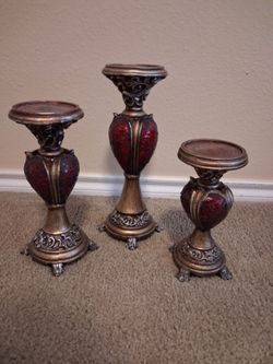 Vintage high quality candle holders