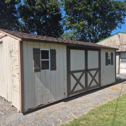 12x20 a frame shed