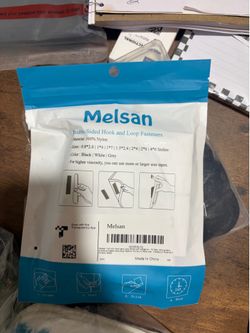 Melsan Double-Sided Hook and Loop Fasteners