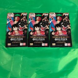 🔥 One Piece Card Game OP-09 Booster Pack (Sealed) – Emperors in the New World 🔥