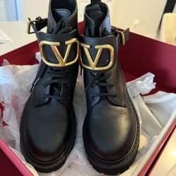 Valentino Combat Boots Women 36