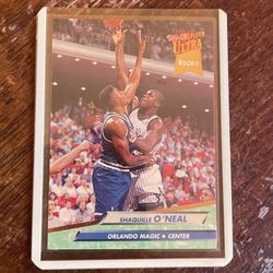 Ultra Fleet Series II Shaq Rookie Card Mint Condition
