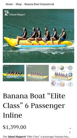 Banana Boat 6 Seater