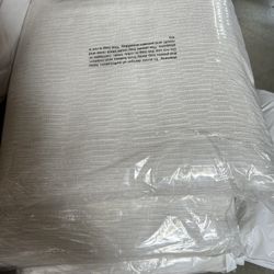 Sheer Linen Blend Curtains, Set of 4 Panels