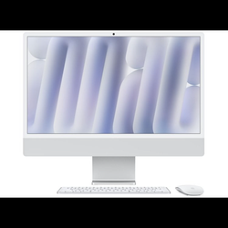 NEWEST IMAC 24 INCH M4 16GB 256GB STORAGE SILVER APPLE WARRANTY MAY 29, 2026