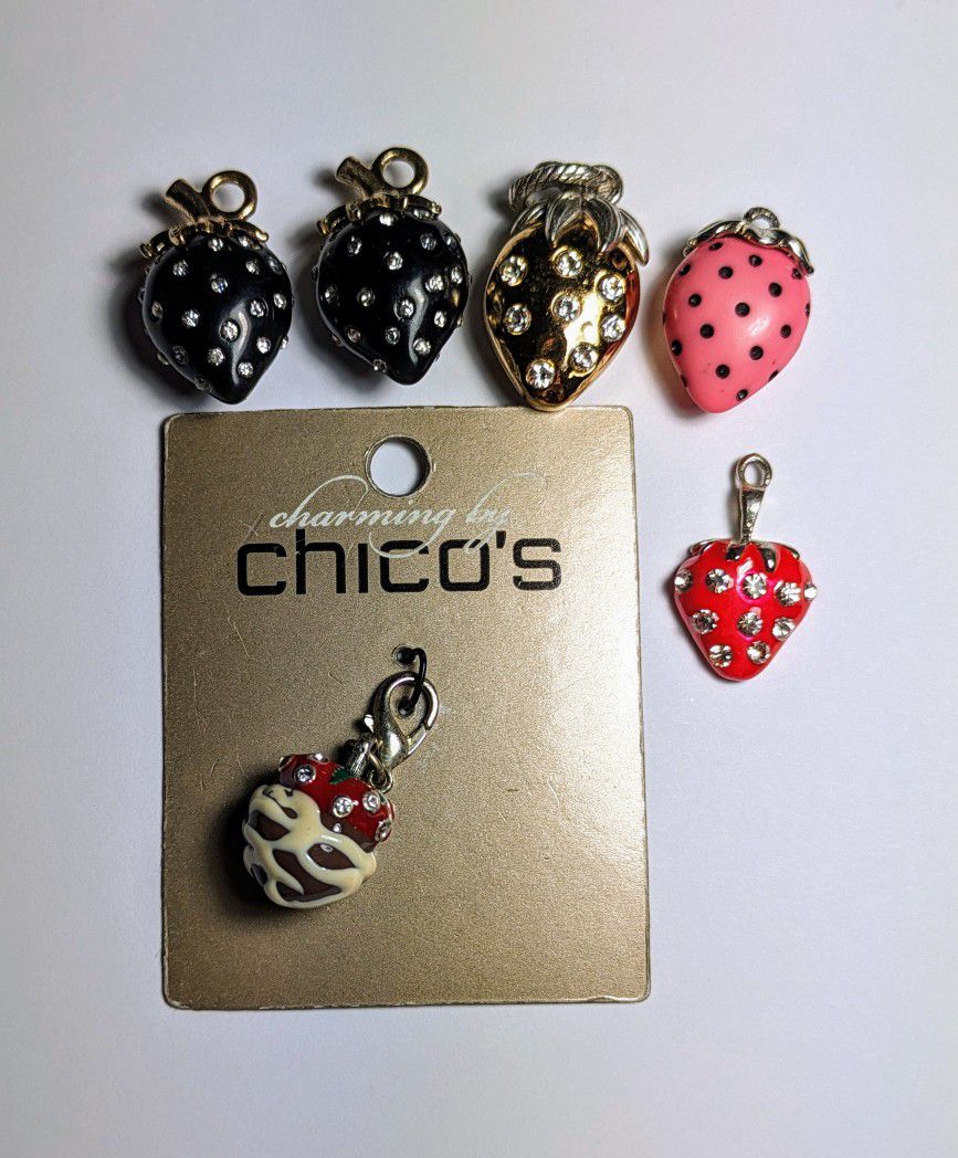 Strawberry Charms Six Different Styles $5 Each Please Specify Which One Prior To Ordering