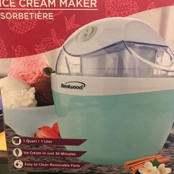 vegan or regular ice cream, Gelato, Sorbet maker in 30 minutes by Brentwood