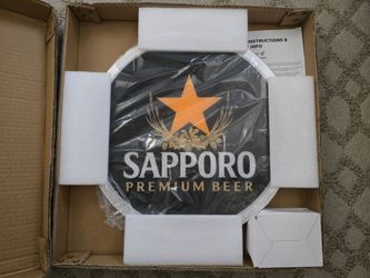 SAPPORO premium beer neon sign