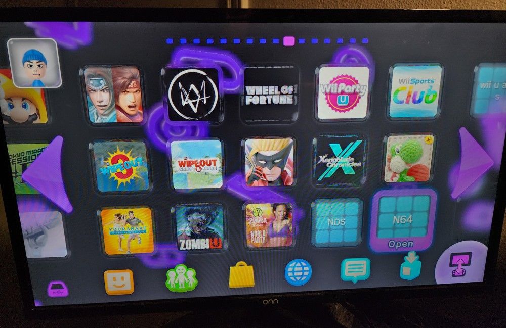 Modded Wii U 1tb Hard Drive 140 Wii U Games! for Sale in Brownsville