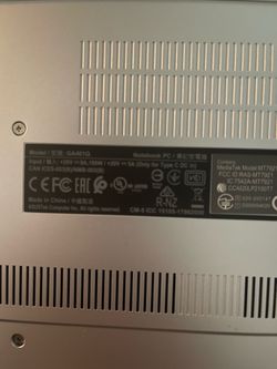 Gaming laptop