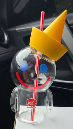Jack in the box Glass Cup