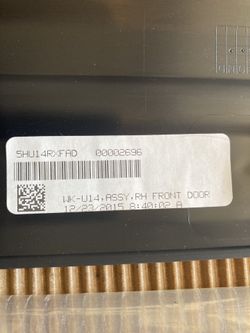 Grand Cherokee RH Door Molding