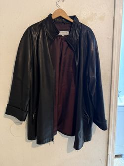 Leather Jacket 2x