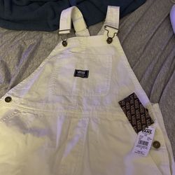 Vans Overalls Sz Small 6-7 Girls 