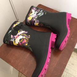 Joules Molly Welly Rain Boots - Women's Size 9