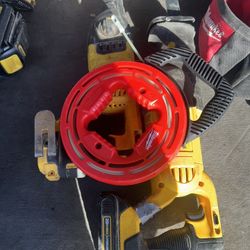 Dewalt 20 V Sawzall, Rotar Hammer And Fish Tape 