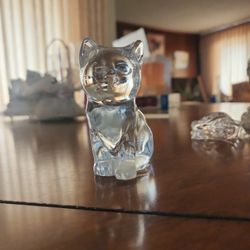 Princess House Crystal Cat
