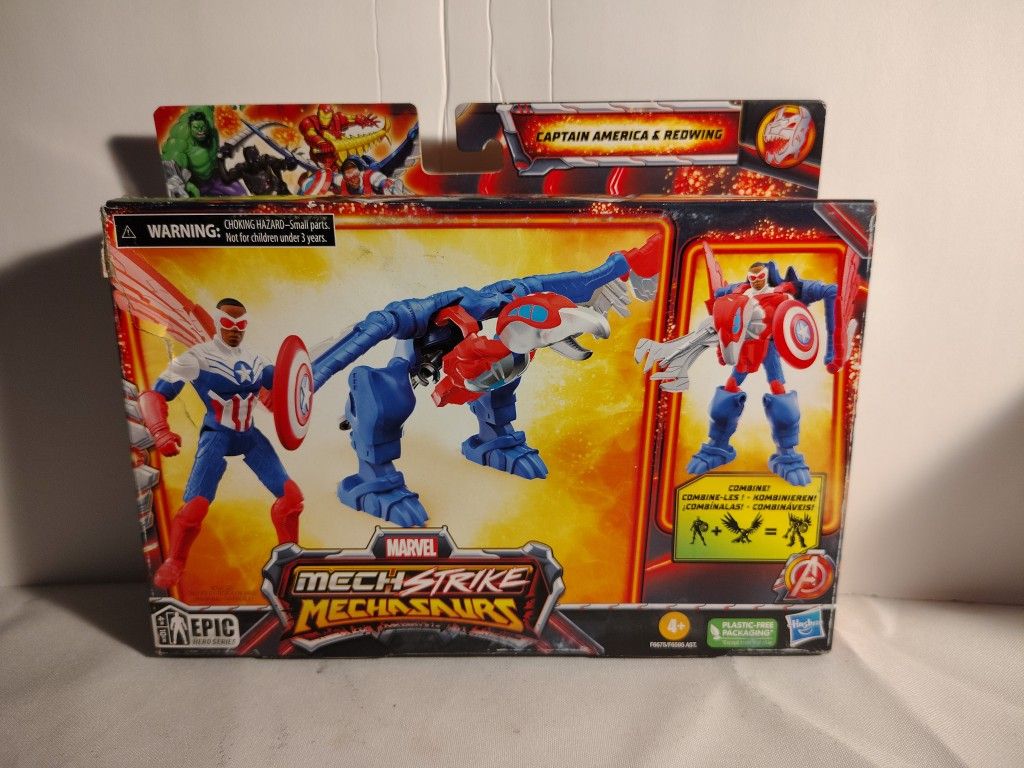 Marvel Captain America Mech Strike Mechasaurs