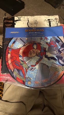 Limited edition Spider-Man homecoming record