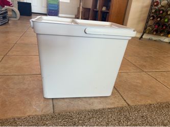 IKEA Storage Bin With Handle & Hinged Lid