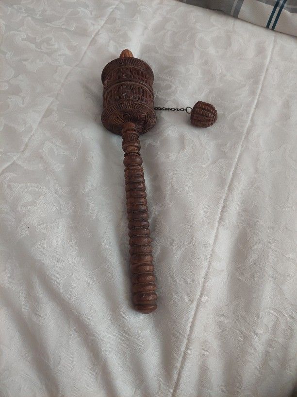 Antique Tibetan Prayer Wheel