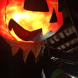Halloween Lighted Phantasm Pumpkin 12 Ft Ko