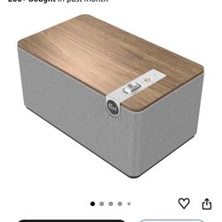 Klipsch The Three Plus Premium Bluetooth Speaker System, Walnut