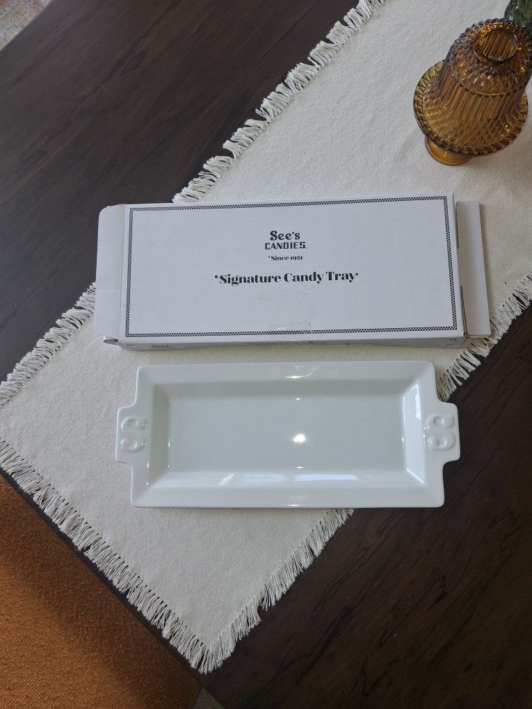 Authentic "See's Candies" Candy Tray!