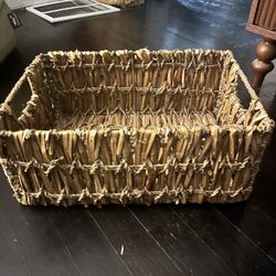 Wicker Storage Basket 