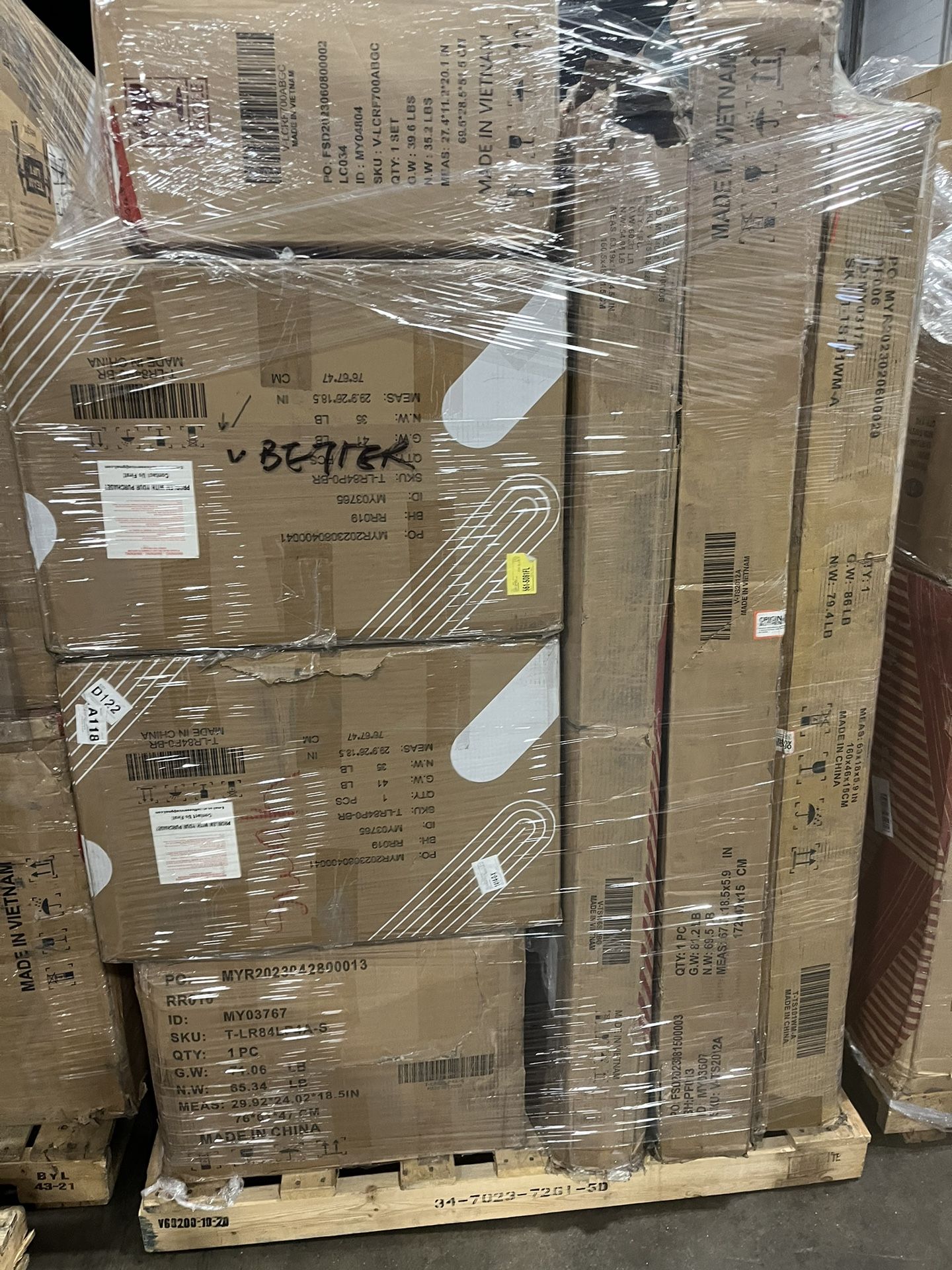 Pallet Liquidation for sale $400 each