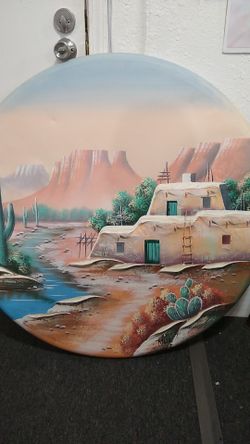 Beautiful Large Southwest Painting on Canvas!!