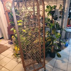 Wine Rack Wine Stand - Brass Colored