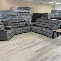 3-PC ELECTRIC RECLINER SET