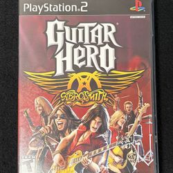 Guitar Hero: Aerosmith( PS2 CIB + Manual)