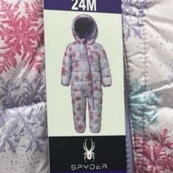 Spider Size 24M One Piece Snow Suit