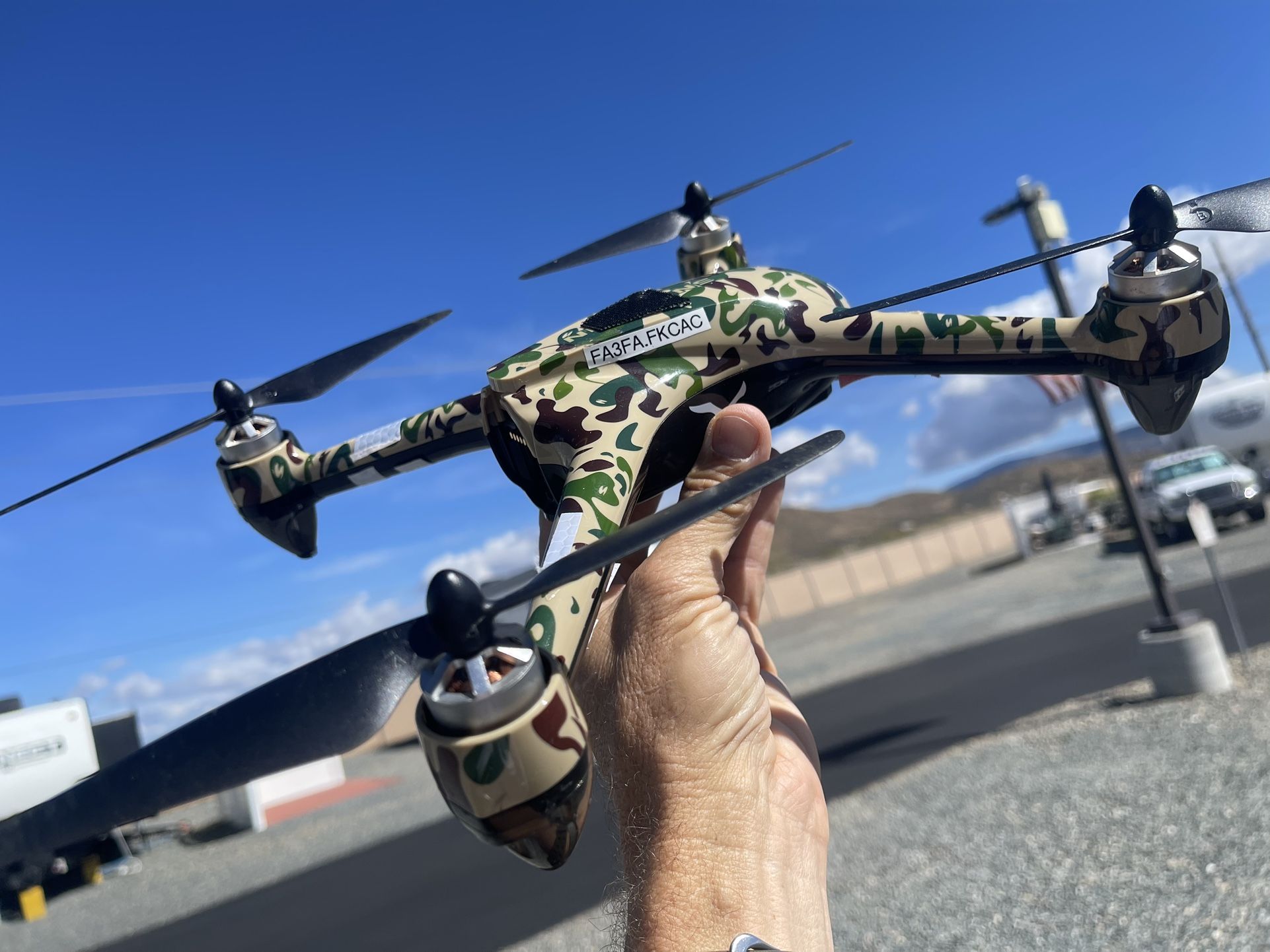Military Style A10 Drone - Extra Batteries!