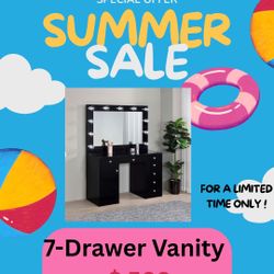 Summer Sale! For A Limited Time Only  Vanity Available In Grey And White