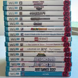 Nintendo Wii U. Just Dance. Minecraft. Monster High