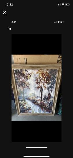 New Large Fall Framed Art