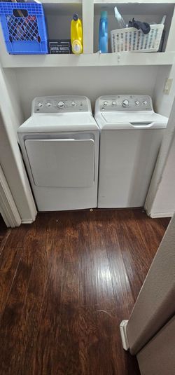 GE washer and dryer