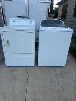 Washer and dryer