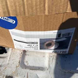 White Pressure Cover Strip 6x100 3 Rollos Nuevos 