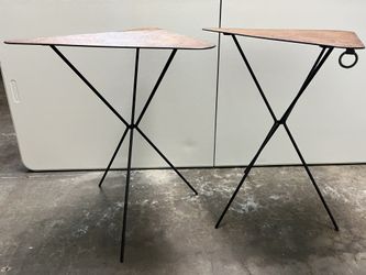 Vintage 1950s Triangle Tables