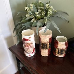 Christmas Vases